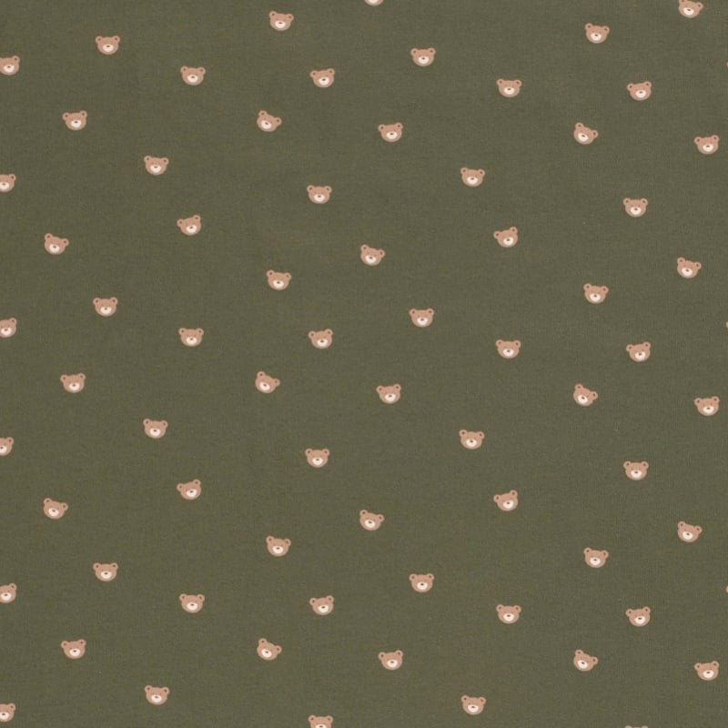 Hoeslaken verschoonmand/kinderwagen - Beertjes Groen