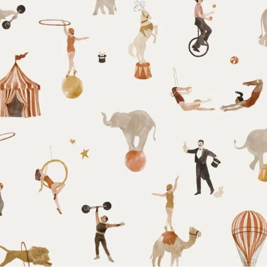 Hoeslaken verschoonmand/kinderwagen - circus