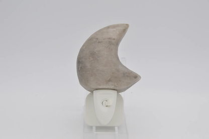 Himalaya zoutlamp stopcontact - Maan Grijs