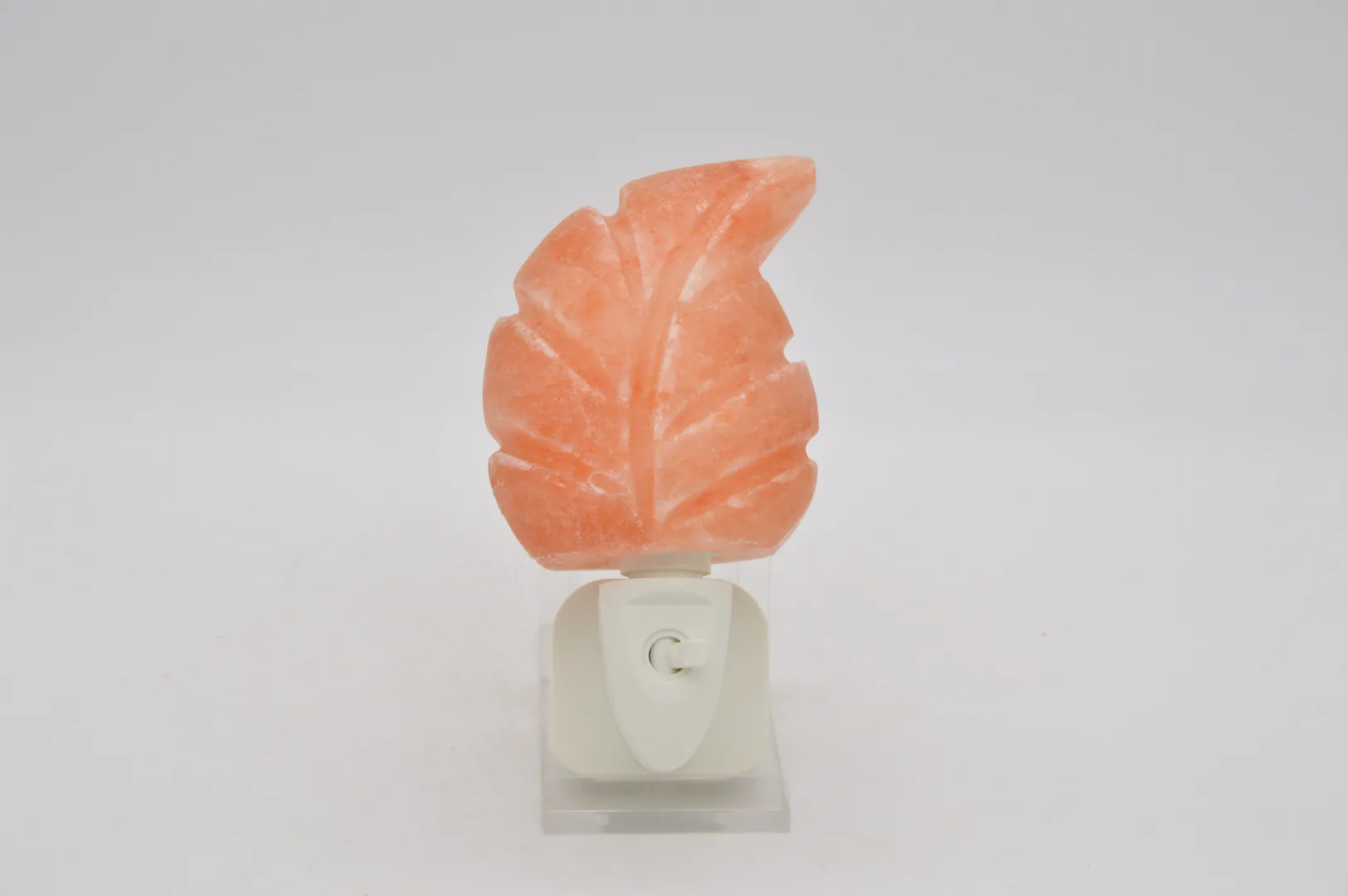 Himalaya zoutlamp stopcontact - Blad Oranje