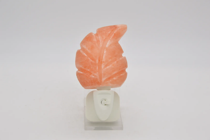 Himalaya zoutlamp stopcontact - Blad Oranje