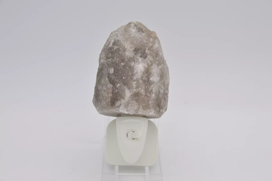 Himalaya zoutlamp stopcontact - Natuurlijke brok Grijs
