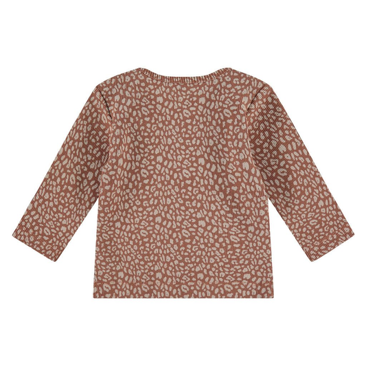Baby longsleeve - Luipaardprint - Maat 50