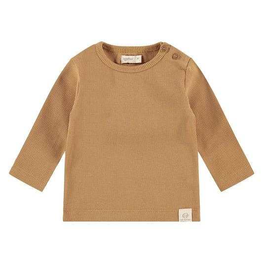 Baby longsleeve - Curry - maat 74