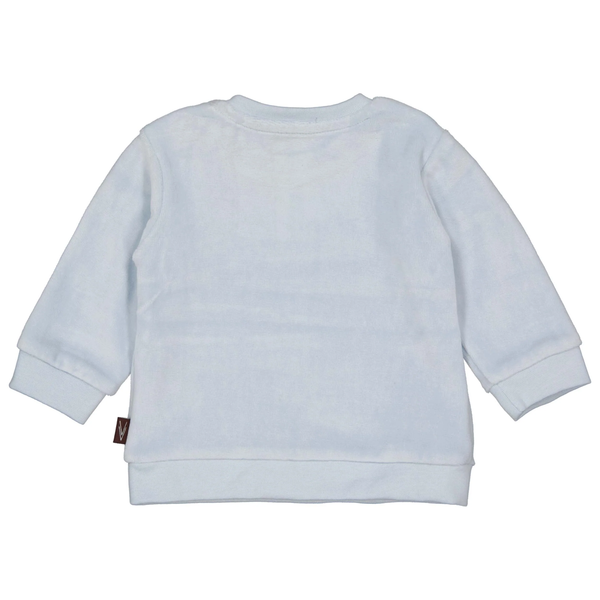 Baby sweater - Blue mist - LEVV - Laatste voorraad maat 68