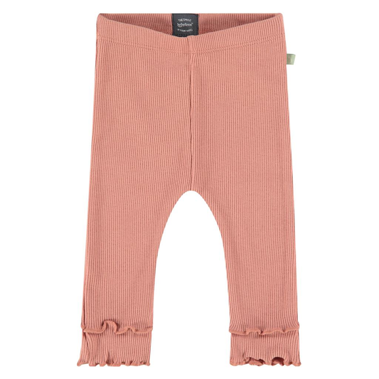 Baby legging - Rib - Vintage pink