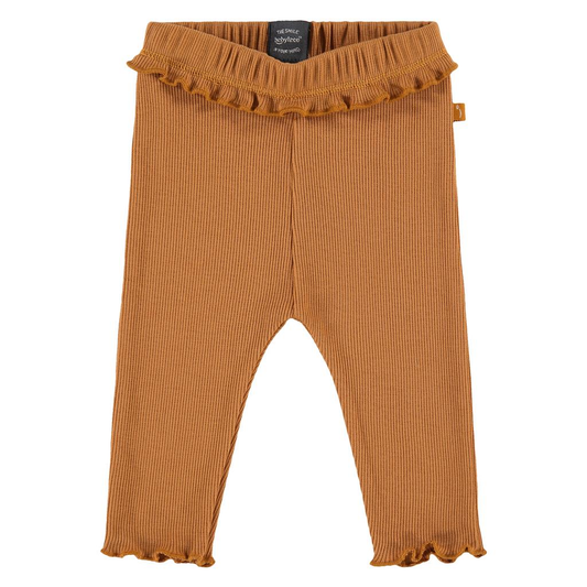 Baby legging - Curry - Rib