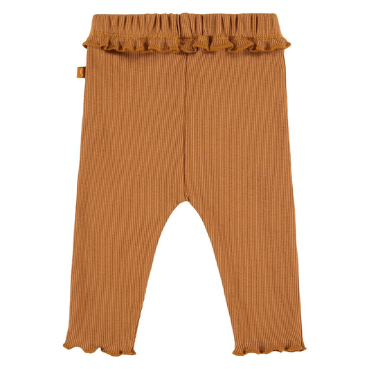 Baby legging - Curry - Rib