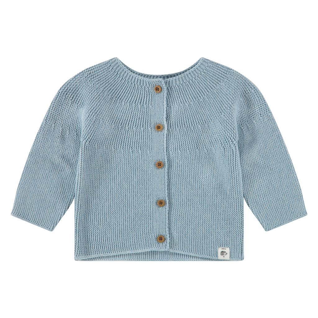 Baby vestje - Smoke blue