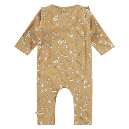 Boxpakje bloemen - Curry - maat 62