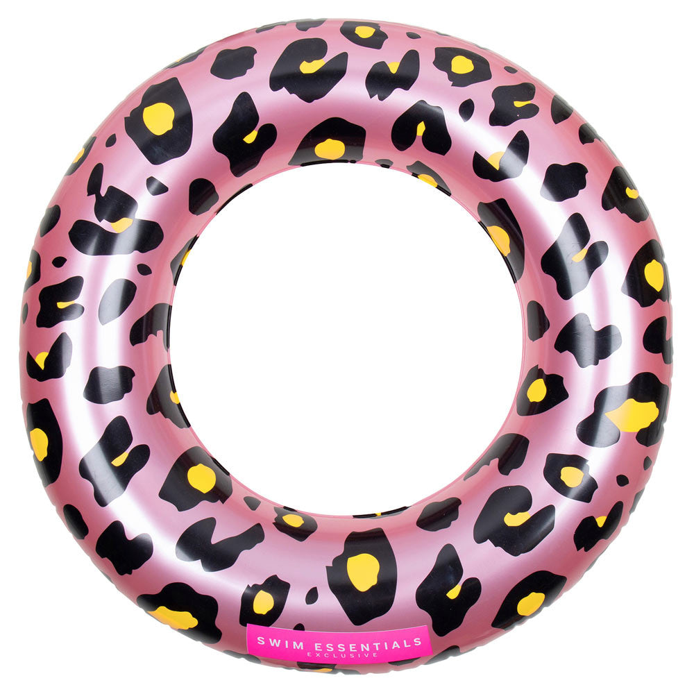 Zwemband 70cm - Roze panterprint - swim essentials
