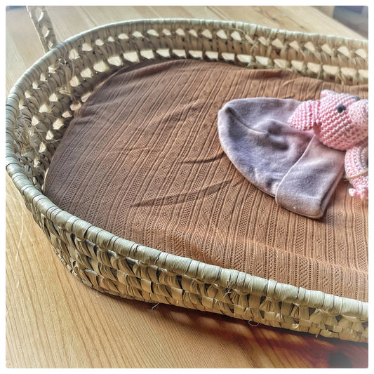 Verschoningsmand palmblad - inclusief matras