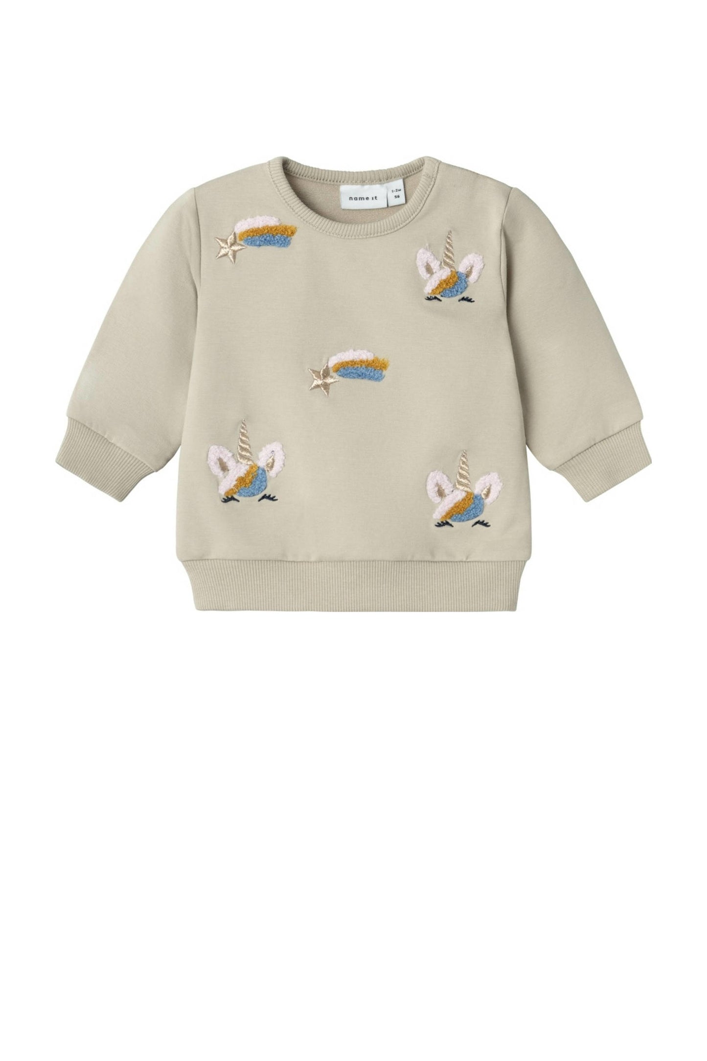 Trui - Unicorn - Beige