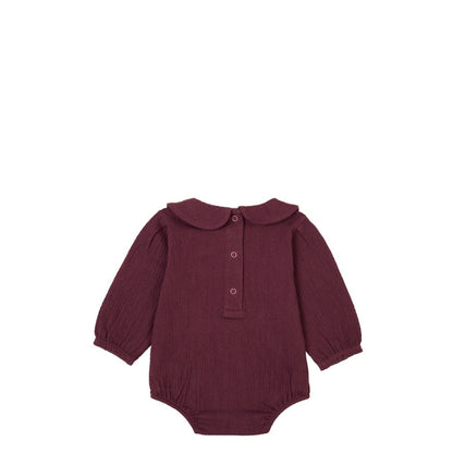 Bloomersuit - Romper - Frumales - Aubergine