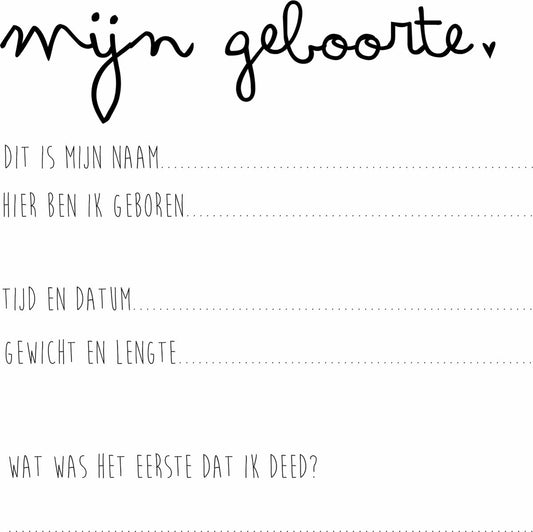 Invulboek - mijn eerste jaar - safari