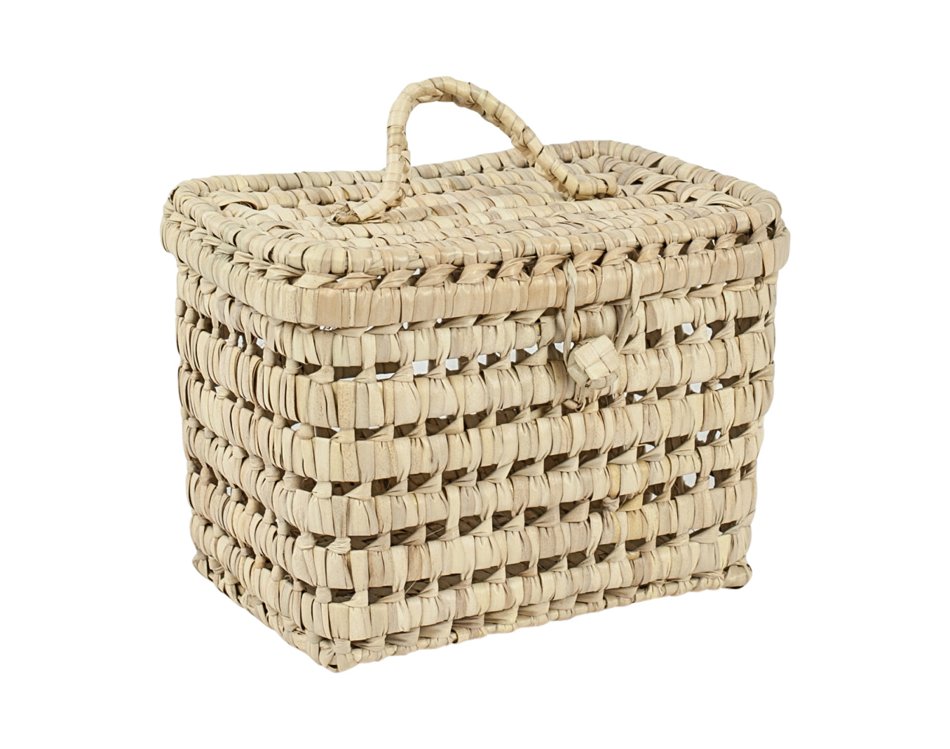 Commode mandje met deksel