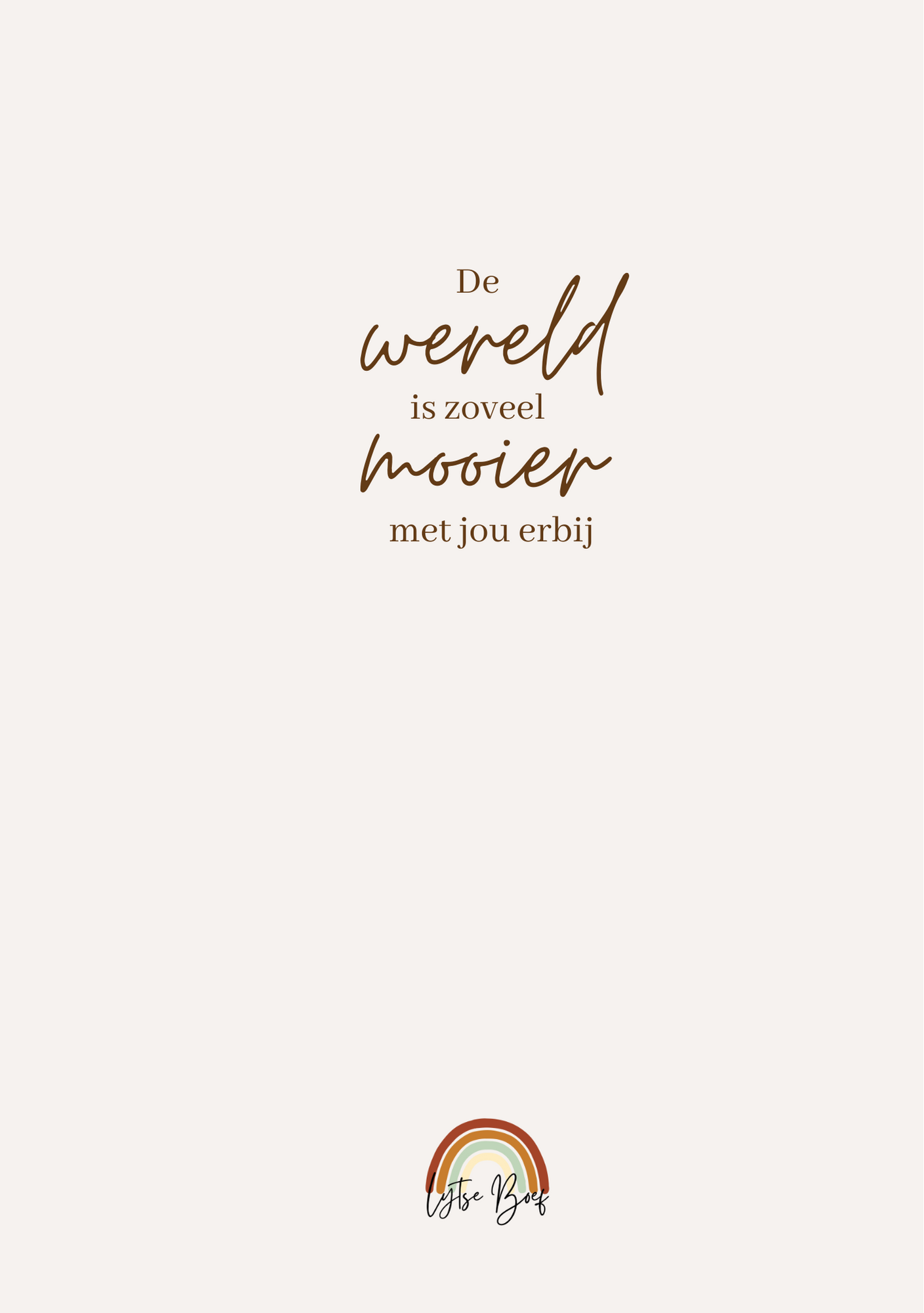 Bewaarbundel geboortekaartjes A5 - Botanical