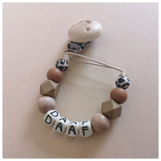 Speenkoord met naam - Daaf