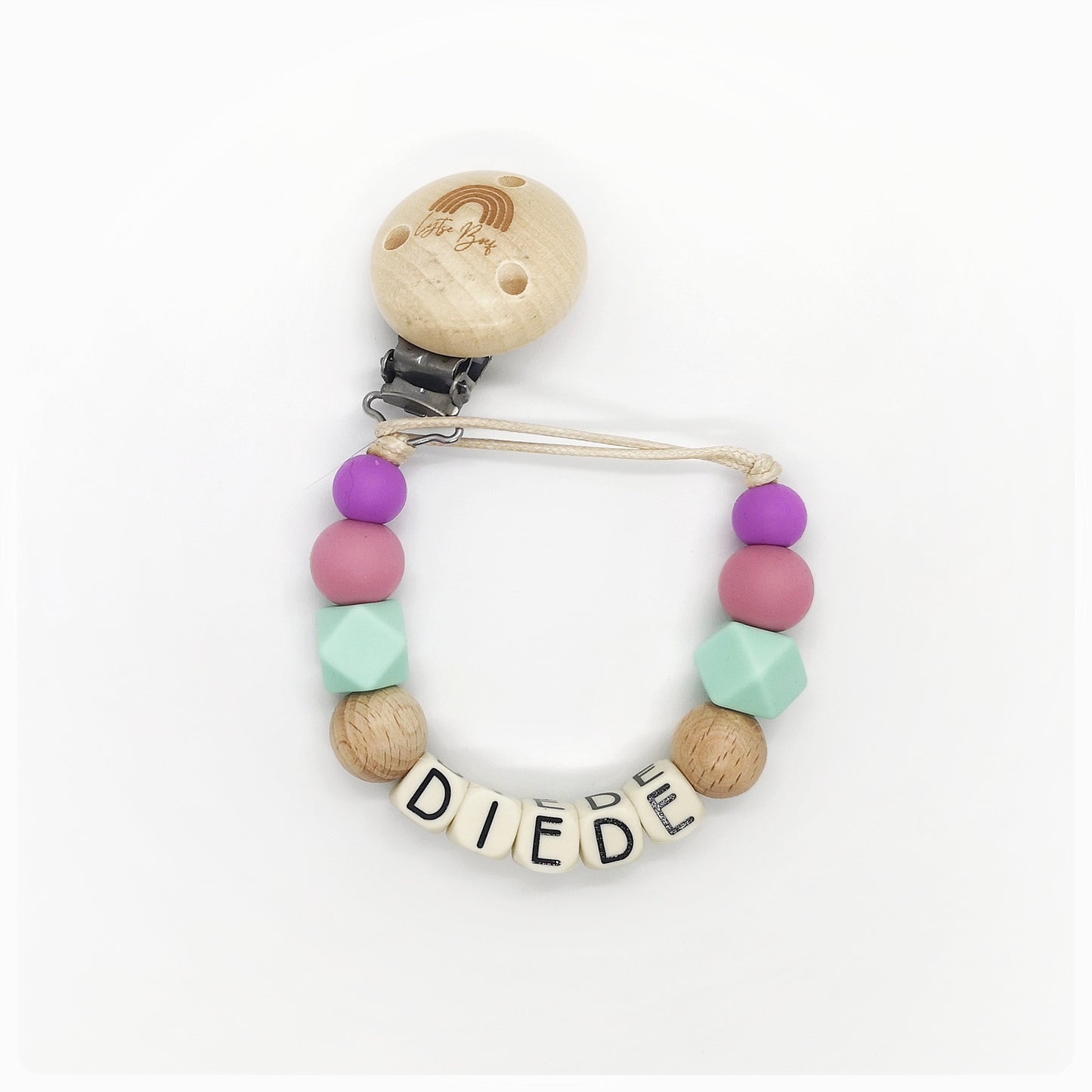 Speenkoord met naam - Zeemeermin