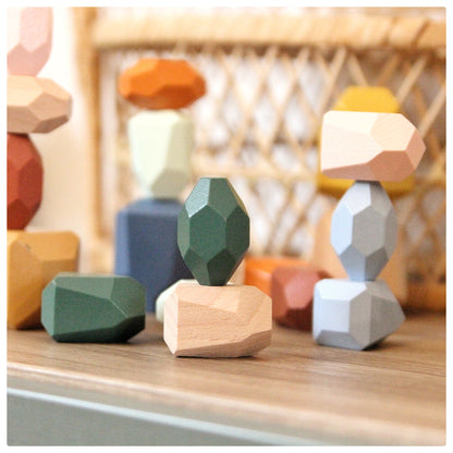 Balans bouwblokken - 18 stuks