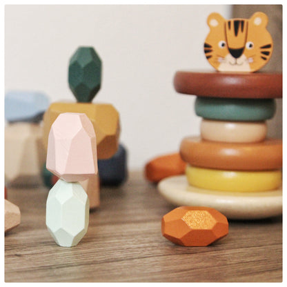 Balans bouwblokken - 18 stuks