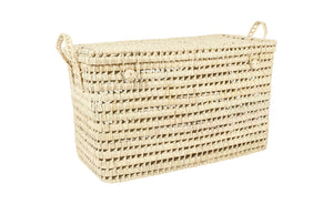 Opbergmand met deksel 80 x 40 x 40 cm