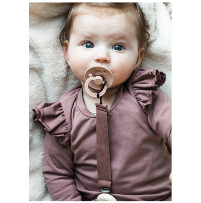 Leren speenkoord - keuze uit 4 kleuren - Chewies and more