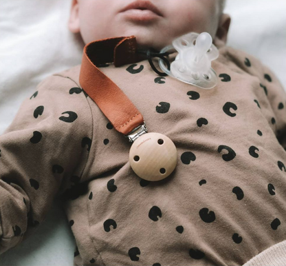 Leren speenkoord - keuze uit 4 kleuren - Chewies and more