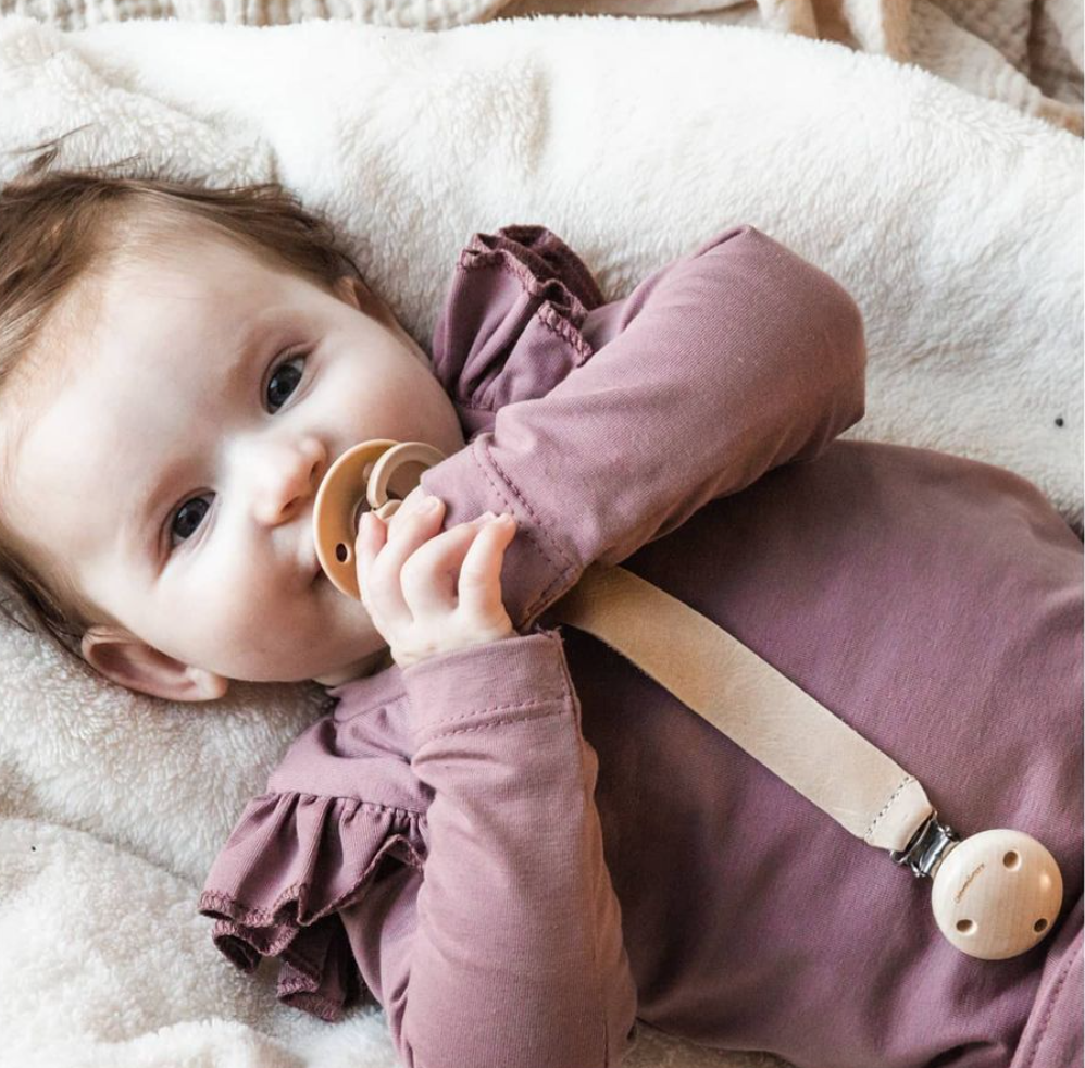 Leren speenkoord - keuze uit 4 kleuren - Chewies and more
