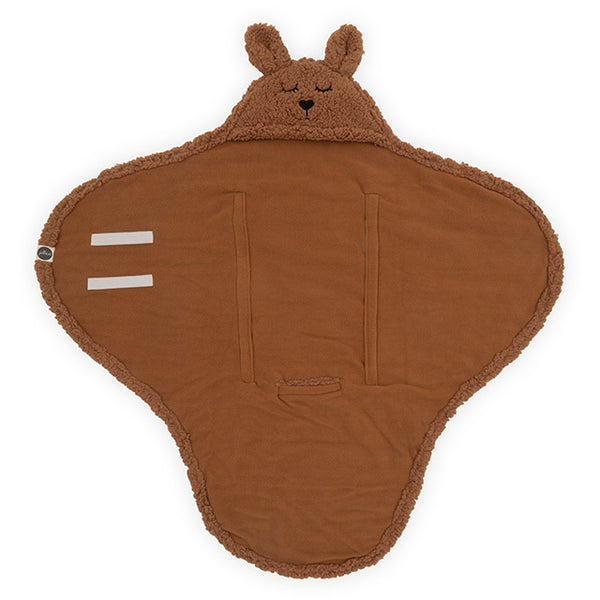Wikkeldeken Teddy - Caramel